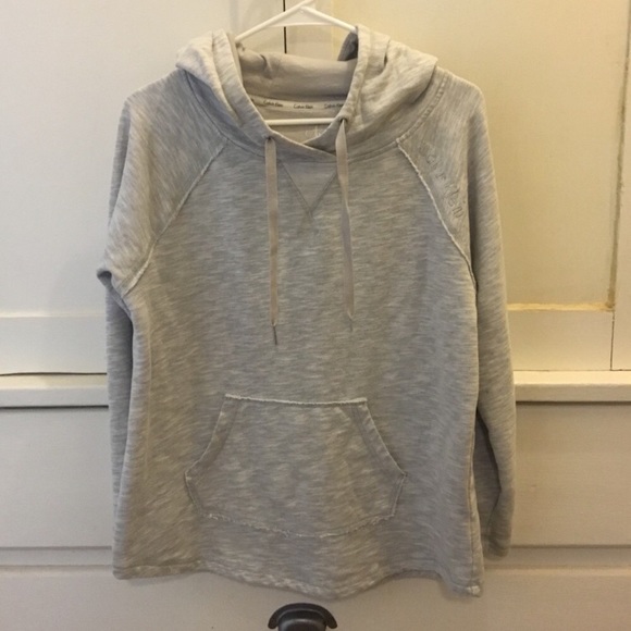 Calvin Klein Other - Calvin Klein Grey Light Weight Hoodie M